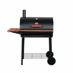 Buy 🎁 Char-Griller Grills Super Pro 30-in W Black Barrel Charcoal Grill ✔️