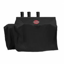 Hot Sale 👏 Char-Griller Grilling Tools & Accessories Duo Grill Cover 62-in W x 50-in H Black Gas Grill Cover 🔥