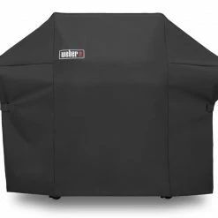 Cheap ๐ Weber Grilling Tools & Accessories 26.8-in W x 47-in H Black Gas Grill Cover ๐