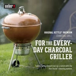 Cheapest 🧨 Weber Grills Original Kettle Premium 22-in W Copper Kettle Charcoal Grill ✨ -Deals Grills & Outdoor Cooking Store 04690387