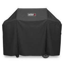 Cheap 🤩 Weber Grilling Tools & Accessories 58-in W x 44.5-in H Black Gas Grill Cover ❤️