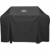 Buy ⭐ Weber Grilling Tools & Accessories 65-in W x 44.5-in H Black Gas Grill Cover 💯