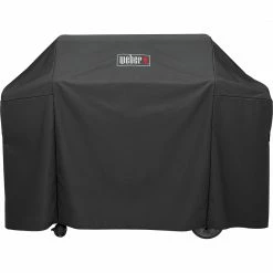 Buy ⭐ Weber Grilling Tools & Accessories 65-in W x 44.5-in H Black Gas Grill Cover 💯
