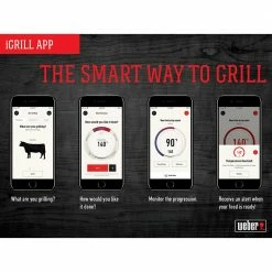Cheapest 🧨 Weber Grilling Tools & Accessories iGrill Digital Leave Bluetooth Compatibility Meat Thermometer ✨ -Deals Grills & Outdoor Cooking Store 08054967