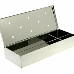 Hot Sale 🎁 Blue Rhino Grilling Tools & Accessories 1.73-in L x 9.65-in W x 4.06-in H Smoker Box with Hinged Lid ❤️ -Deals Grills & Outdoor Cooking Store 08079935