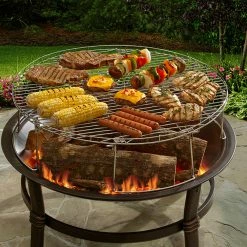 Cheapest ⭐ Mr. Bar-B-Q Grill Replacement Parts 25.79-in x 25.79-in Round Plated Steel Cooking Grate 💯 -Deals Grills & Outdoor Cooking Store 08079952