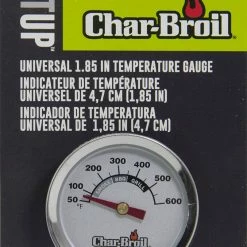 Hot Sale 🛒 Char-Broil Grill Replacement Parts Round Grill Thermometer 👏 -Deals Grills & Outdoor Cooking Store 08543712