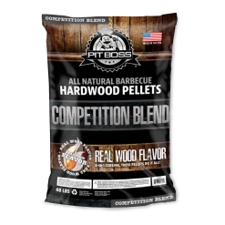 New ✔️ Pit Boss Grilling Fuels Competition Blend 40-lb Grill Pellets 💯