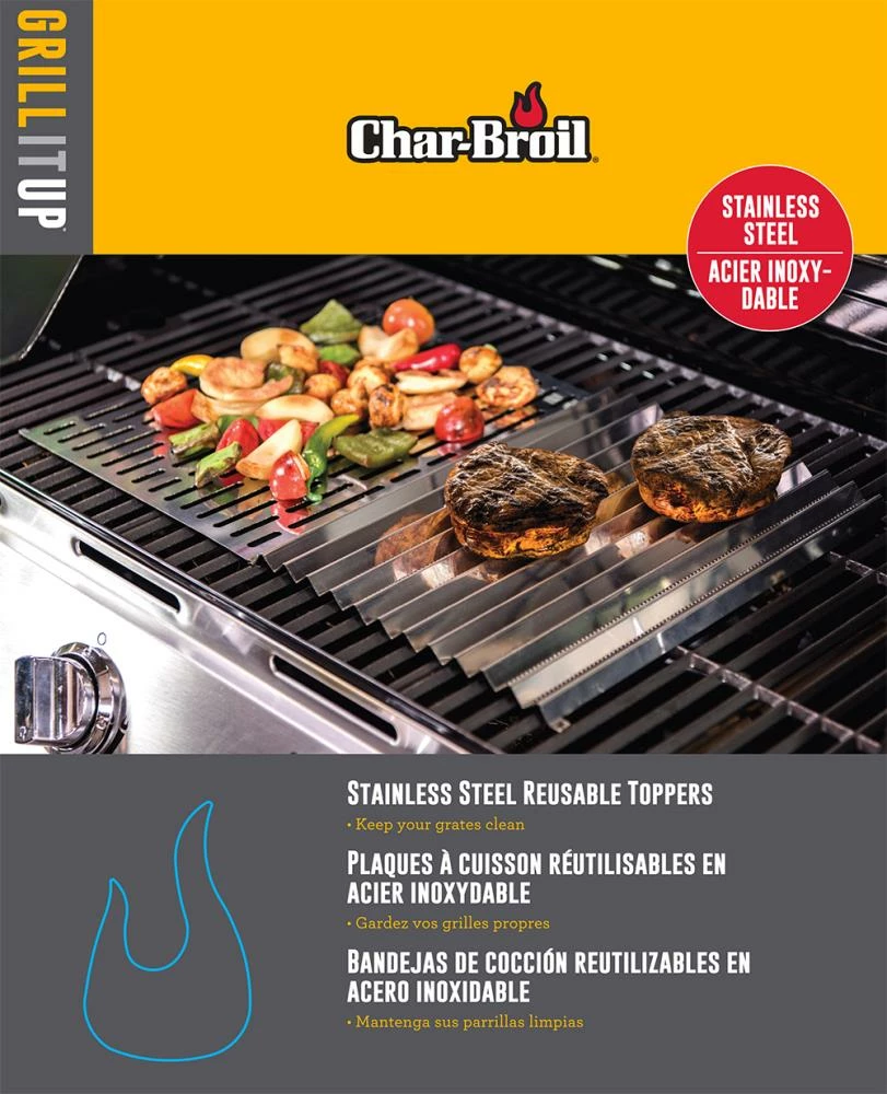 Top 10 ๐งจ Char-Broil Grilling Tools & Accessories 2-Pack Stainless Steel Grill Sheet(s) ๐ 6 Top 10 ๐งจ Char-Broil Grilling Tools & Accessories 2-Pack Stainless Steel Grill Sheet(s) ๐ - Image 6