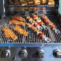 Best Sale 🤩 Char-Broil Grills Performance Stainless 4-Burner Liquid Propane Gas Grill with 1 Side Burner 😍 -Deals Grills & Outdoor Cooking Store 08806685