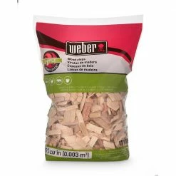 Promo 🧨 Weber Grilling Fuels Apple 192 Cubic Inch(Es) Wood Chips 😀