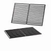 Cheap ❤️ Weber Grill Replacement Parts 19.5-in x 12.9-in 2-Pack Rectangle Porcelain-coated Steel Cooking Grate 👍