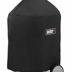 Wholesale 👏 Weber Grilling Tools & Accessories 25-in W x 35-in H Black Charcoal Grill Cover 🌟