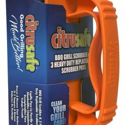 Brand new 🔥 Citrusafe Grilling Tools & Accessories Heavy Duty Grid Scrubber 👏