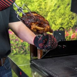 New ✔️ Char-Broil Grilling Tools & Accessories 26.7-in Steel Grill Rotisserie 🎉 -Deals Grills & Outdoor Cooking Store 10001460