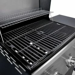 Deals 🤩 Blue Rhino Grills Black and Silver/Porcelain and Stainless Steel 3-Burner Liquid Propane Gas Grill 👏 -Deals Grills & Outdoor Cooking Store 10252078