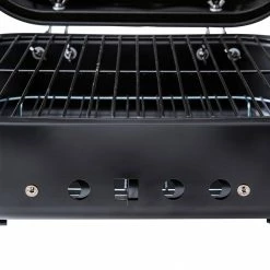 Buy 😀 Mr. Bar-B-Q Grills Portable charcoal grill 206-sq in Black/Porcelain Coated Portable Charcoal Grill 🎉 -Deals Grills & Outdoor Cooking Store 10265188