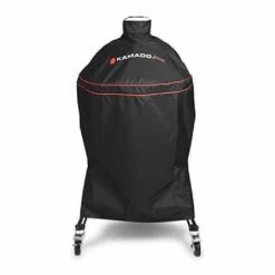 Cheapest 🔔 Kamado Joe Grilling Tools & Accessories Big Joe 24-in W x 56-in H Black Charcoal Grill Cover 🌟
