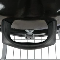 New 😀 Mr. Bar-B-Q Grills Stand Up Charcoal Grill 22.17-in W Black/Porcelain Kettle Charcoal Grill 👏 -Deals Grills & Outdoor Cooking Store 10375442 scaled