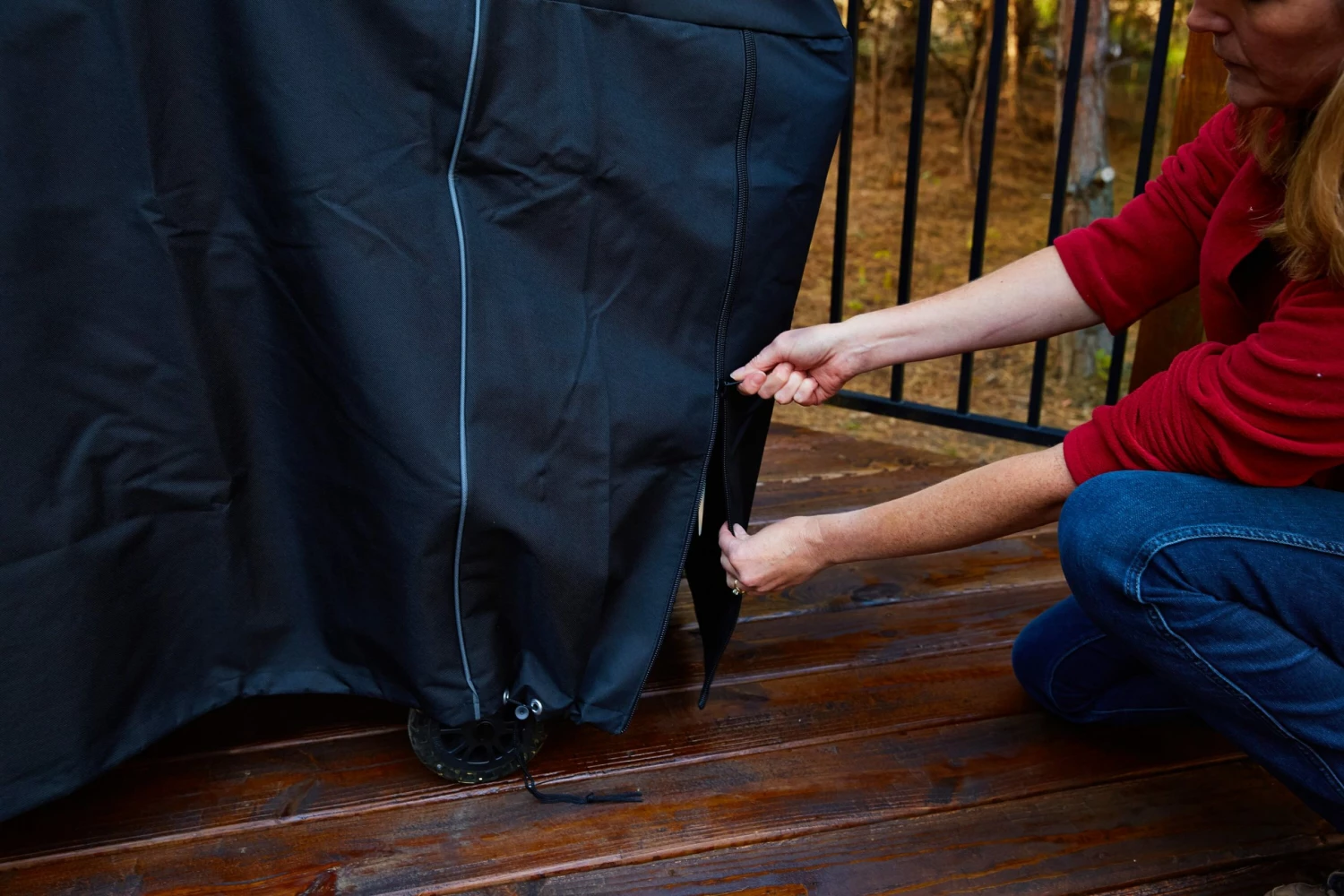 Buy ๐ Pit Boss Grilling Tools & Accessories Pro 75-in W x 52-in H Black Horizontal Smoker Cover ๐ 3 Buy ๐ Pit Boss Grilling Tools & Accessories Pro 75-in W x 52-in H Black Horizontal Smoker Cover ๐ - Image 3