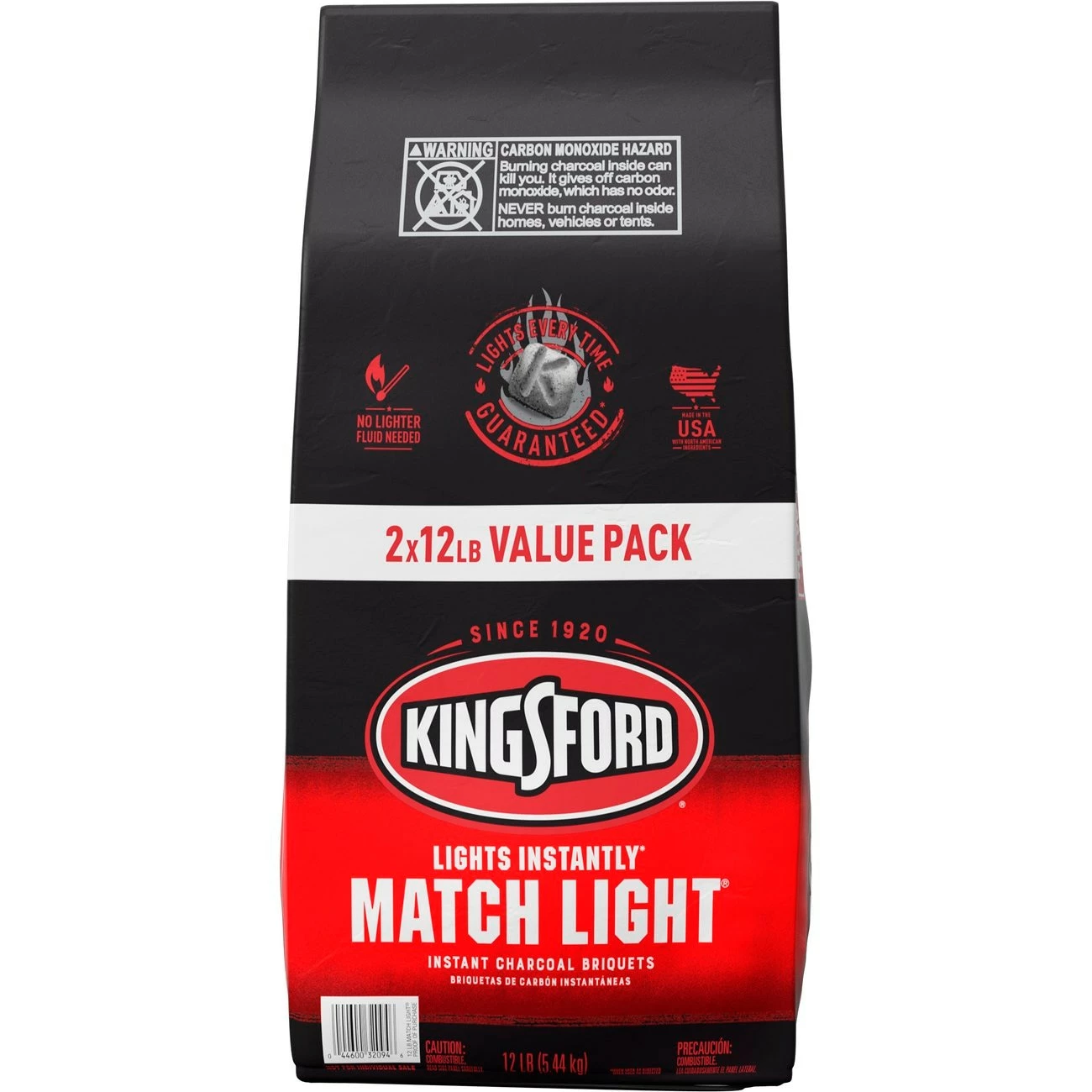 Discount 😍 Kingsford Grilling Fuels Match Light 2-Pack 12-lb Charcoal Briquettes 🔔 2 Discount 😍 Kingsford Grilling Fuels Match Light 2-Pack 12-lb Charcoal Briquettes 🔔 - Image 2