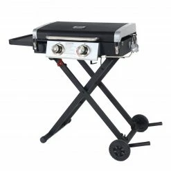 Promo 🧨 Blue Rhino Grills Razor Griddle Black and Silver/Powder Coated 2-Burner Liquid Propane Gas Grill 👍