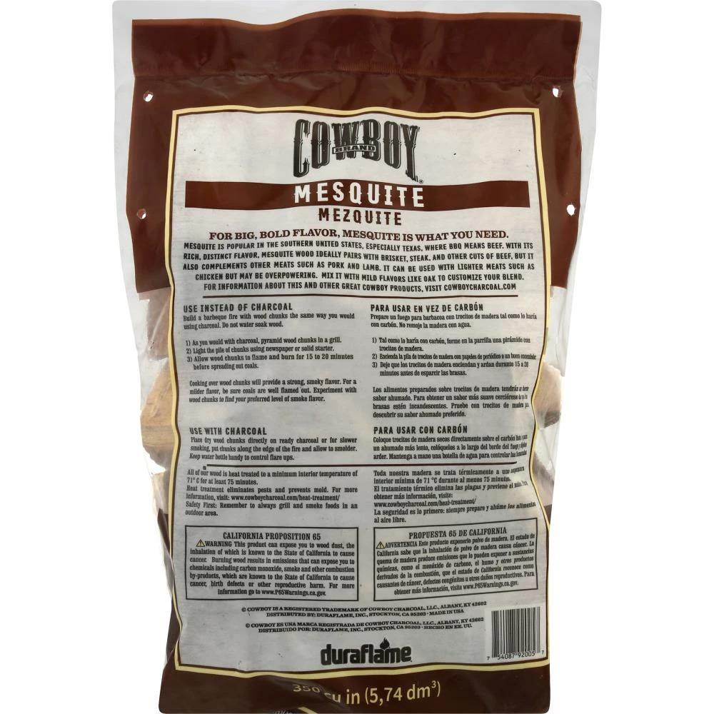 Cheap ๐ฏ Cowboy Charcoal Grilling Fuels Cowboy Mesquite Wood Chunks, 600 cu in โญ 3 Cheap ๐ฏ Cowboy Charcoal Grilling Fuels Cowboy Mesquite Wood Chunks, 600 cu in โญ - Image 3