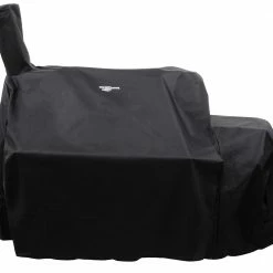 Promo ⭐ Oklahoma Joe's Grilling Tools & Accessories Highland 58.5-in W x 47.25-in H Black Horizontal Smoker Cover ❤️ -Deals Grills & Outdoor Cooking Store 12442954
