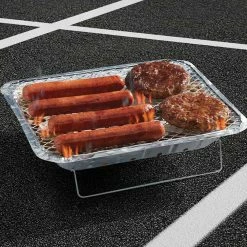 Discount 😍 Mr. Bar-B-Q Grills Disposable 10.35-sq in Silver Portable Charcoal Grill ✨ -Deals Grills & Outdoor Cooking Store 14163632