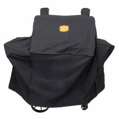 Discount 🎁 Oklahoma Joe's Grilling Tools & Accessories Rider DLX 55-in W x 49-in H Black Horizontal Smoker Cover ✔️