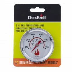 Hot Sale 🛒 Char-Broil Grill Replacement Parts Round Grill Thermometer 👏 -Deals Grills & Outdoor Cooking Store 14552002 scaled