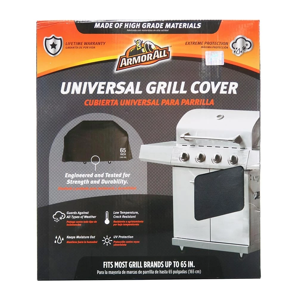 Deals ๐ Armor All Grilling Tools & Accessories 65-in W x 45-in H Black Gas Grill Cover โจ 3 Deals ๐ Armor All Grilling Tools & Accessories 65-in W x 45-in H Black Gas Grill Cover โจ - Image 3