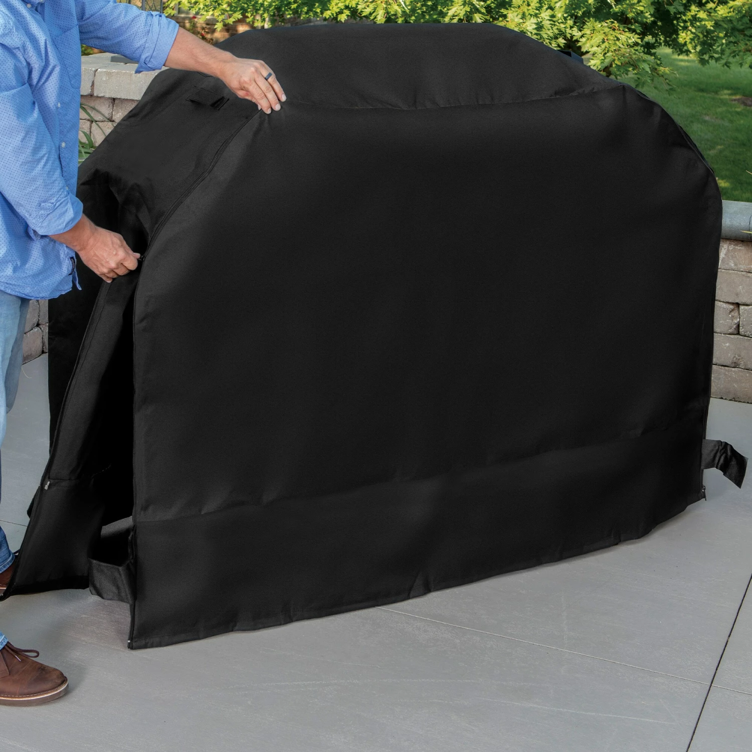 Deals ๐ Armor All Grilling Tools & Accessories 65-in W x 45-in H Black Gas Grill Cover โจ 4 Deals ๐ Armor All Grilling Tools & Accessories 65-in W x 45-in H Black Gas Grill Cover โจ - Image 4