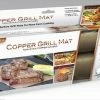 Coupon ✔️ Copper Grill Mat Grilling Tools & Accessories 2-Pack Cast Aluminum Non-Stick Grate Liner ❤️