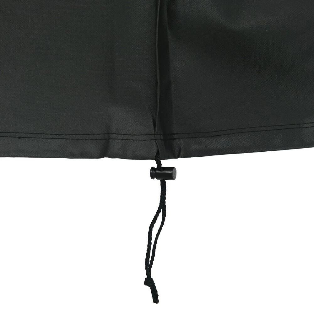 Brand new 👏 Universal Grilling Tools & Accessories 30-in W x 45-in H Black Kamado Grill Cover ✔️ 3 Brand new 👏 Universal Grilling Tools & Accessories 30-in W x 45-in H Black Kamado Grill Cover ✔️ - Image 3