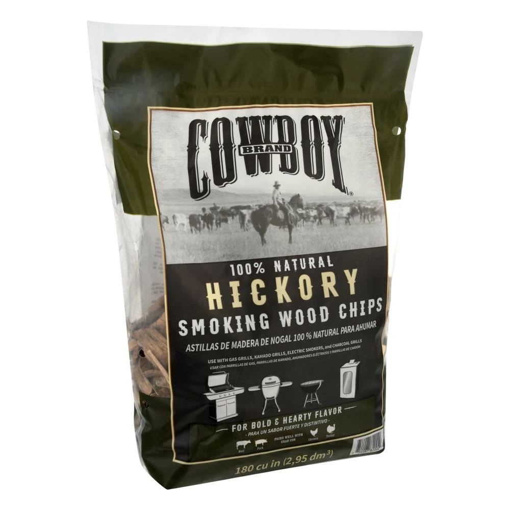 New ๐ Cowboy Charcoal Grilling Fuels Hickory 180 Cubic Inch(Es) Wood Chips ๐ 7 New ๐ Cowboy Charcoal Grilling Fuels Hickory 180 Cubic Inch(Es) Wood Chips ๐ - Image 7