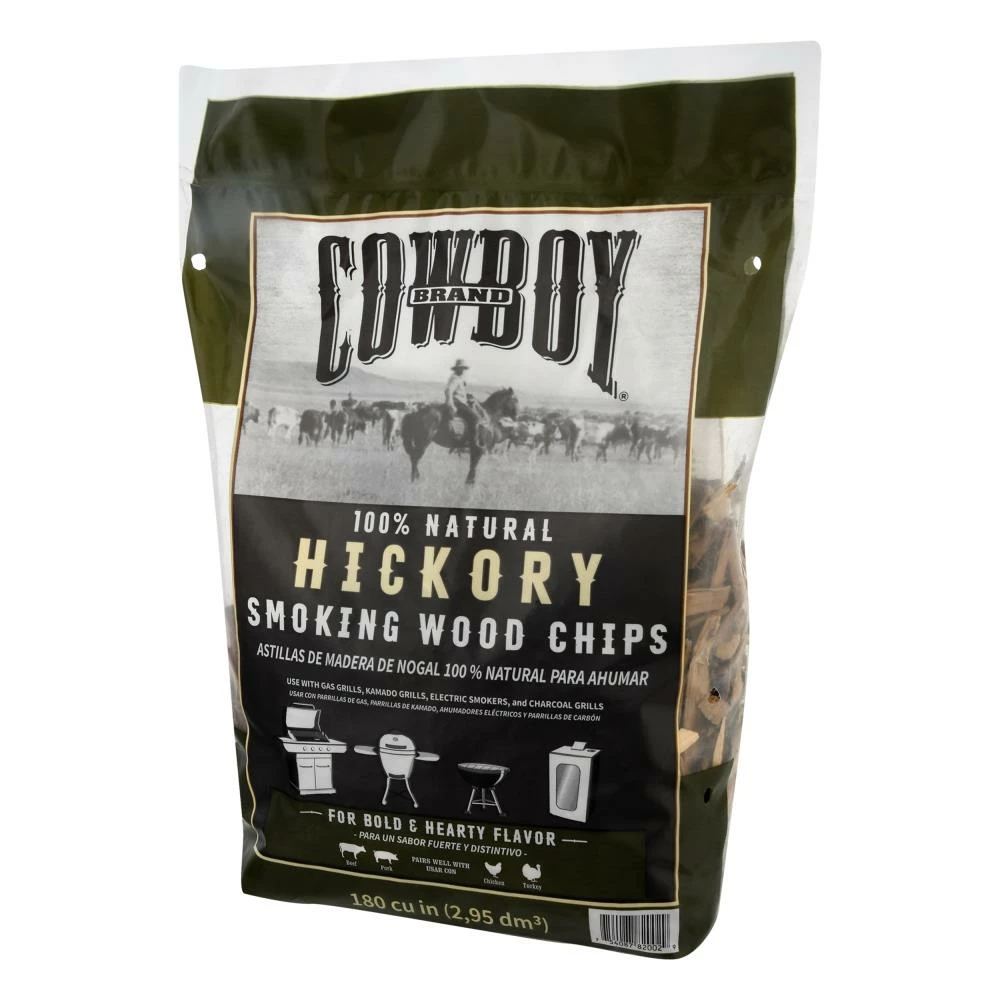 New ๐ Cowboy Charcoal Grilling Fuels Hickory 180 Cubic Inch(Es) Wood Chips ๐ 8 New ๐ Cowboy Charcoal Grilling Fuels Hickory 180 Cubic Inch(Es) Wood Chips ๐ - Image 8