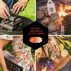 Brand new ❤️ Prime 6 Grilling Fuels Premium sustainable reusable charcoal 9-lb Charcoal Briquettes 💯 -Deals Grills & Outdoor Cooking Store 16501116