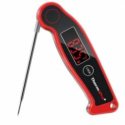 New 🔥 ThermoPro Grill Thermometers Thermocouple Rectangle Grill Thermometer 🎁
