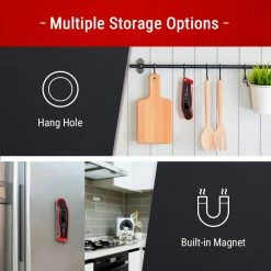 New 🔥 ThermoPro Grill Thermometers Thermocouple Rectangle Grill Thermometer 🎁 -Deals Grills & Outdoor Cooking Store 16510876