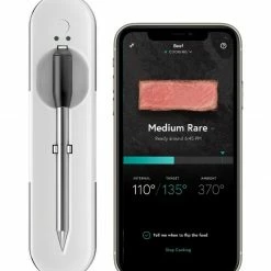 New ⌛ Yummly Grilling Tools & Accessories Digital Probe Bluetooth Compatibility Meat Thermometer 😍