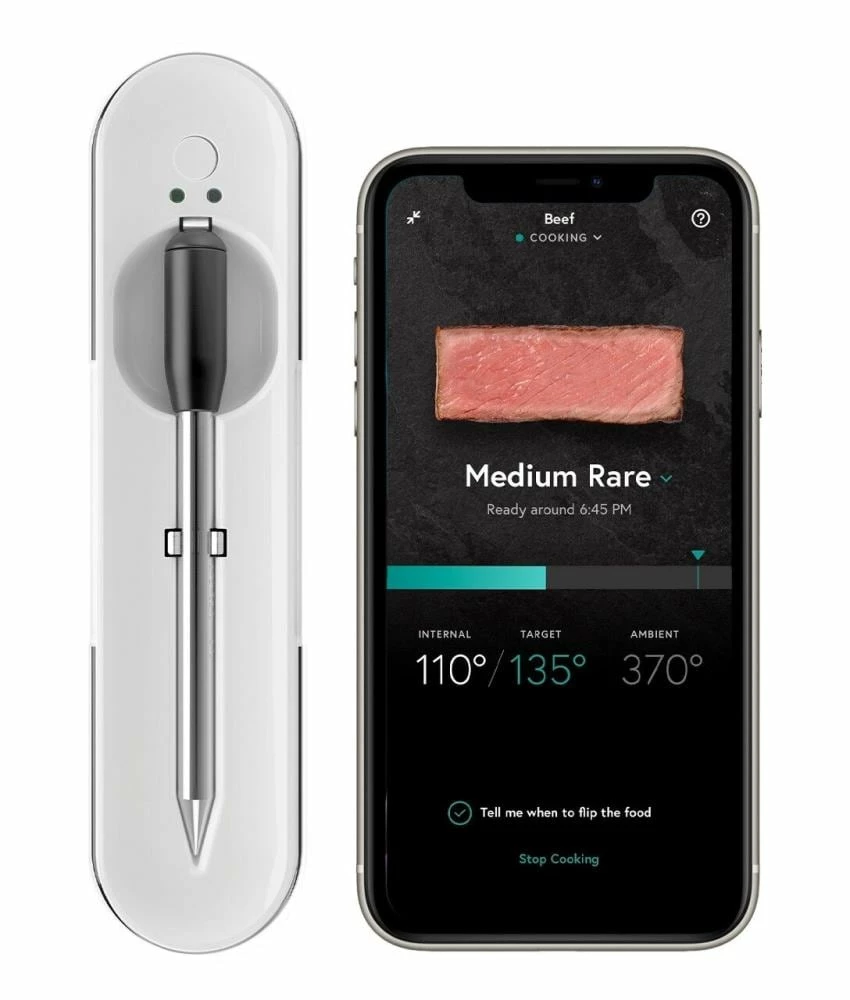 New ⌛ Yummly Grilling Tools & Accessories Digital Probe Bluetooth Compatibility Meat Thermometer 😍 1 New ⌛ Yummly Grilling Tools & Accessories Digital Probe Bluetooth Compatibility Meat Thermometer 😍