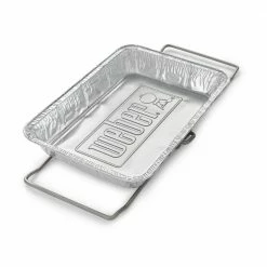 Best deal 🌟 Weber Grilling Tools & Accessories SmokeFire 1.28-in x 7.62-in W Disposable Aluminum Grill Drip Pan 🔥
