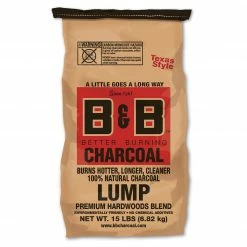 New 💯 B&B Charcoal Grilling Fuels Natural lump charcoal 15-lb Lump Charcoal 🎁