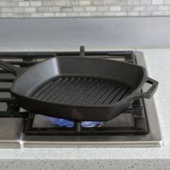 Flash Sale 🎁 Lodge Grilling Tools & Accessories Griddle Cast Iron Non-Stick Griddle ❤️ -Deals Grills & Outdoor Cooking Store 18176941 scaled