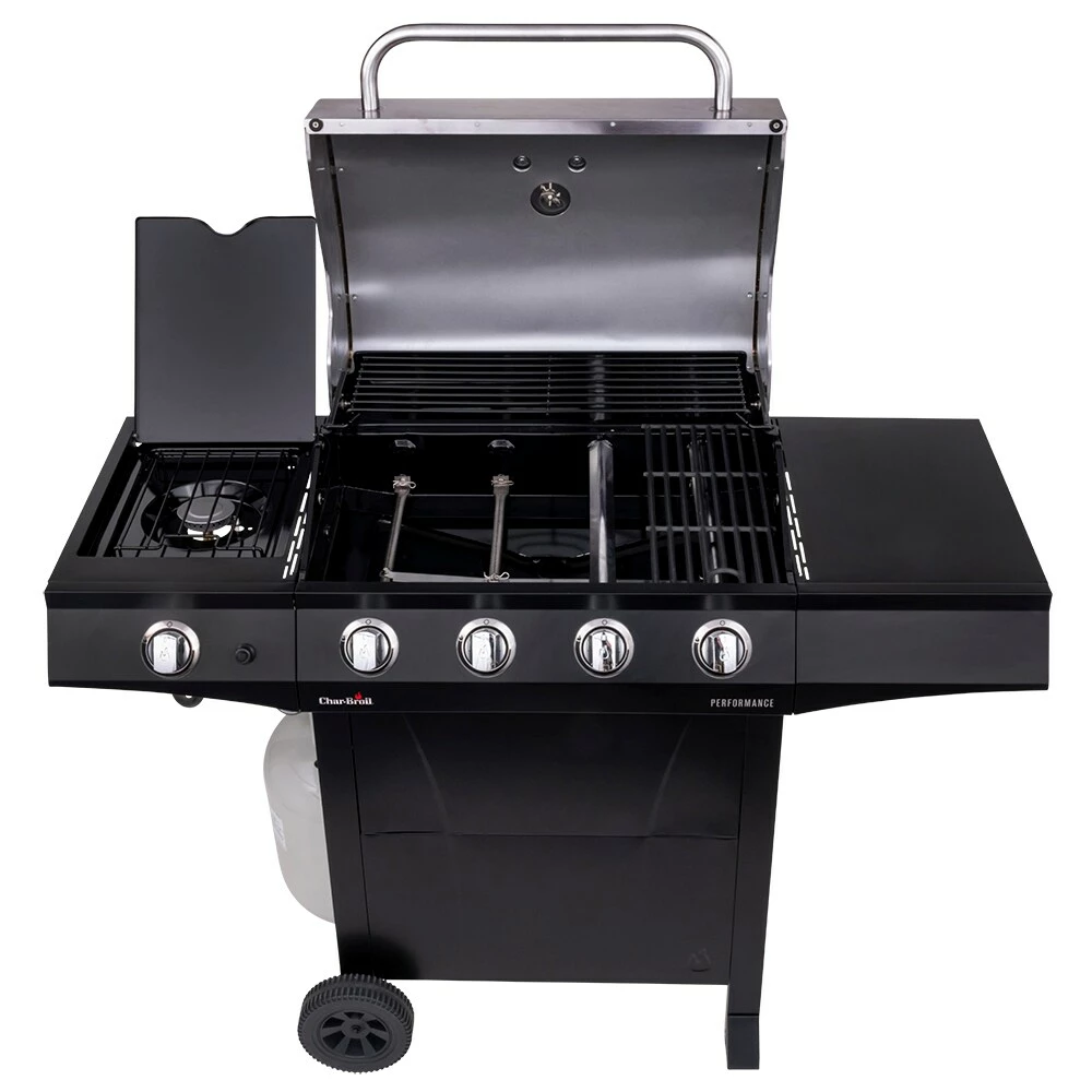 Coupon ๐ฏ Char-Broil Grills Performance Black 4-Burner Liquid Propane Gas Grill with 1 Side Burner ๐ 2 Coupon ๐ฏ Char-Broil Grills Performance Black 4-Burner Liquid Propane Gas Grill with 1 Side Burner ๐ - Image 2