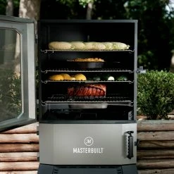Discount 😀 Masterbuilt Smokers 40-inch Digital Charcoal Smoker in Gray ❤️ -Deals Grills & Outdoor Cooking Store 40778421 scaled