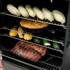 Discount 😀 Masterbuilt Smokers 40-inch Digital Charcoal Smoker in Gray ❤️ -Deals Grills & Outdoor Cooking Store 40778422 scaled