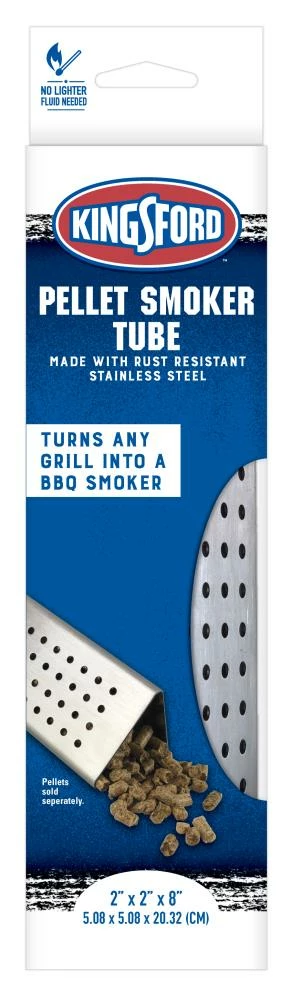 Deals ✔️ Kingsford Smokers Kingsford 8 -in Pellet Smoker Tube Triangle with Box Pellet Tube Smoker Turns Any Grill Into A BBQ Smoker Pellet Smoker Tube Made with Rust Resistant Stainless Steel, Grilling Tools for All Grills ⭐ 1 Deals ✔️ Kingsford Smokers Kingsford 8 -in Pellet Smoker Tube Triangle with Box Pellet Tube Smoker Turns Any Grill Into A BBQ Smoker Pellet Smoker Tube Made with Rust Resistant Stainless Steel, Grilling Tools for All Grills ⭐