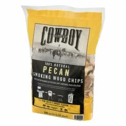 New 🎁 Cowboy Charcoal Grilling Fuels 180 Cubic Inch(Es) Wood Chips 🌟 -Deals Grills & Outdoor Cooking Store 41602541